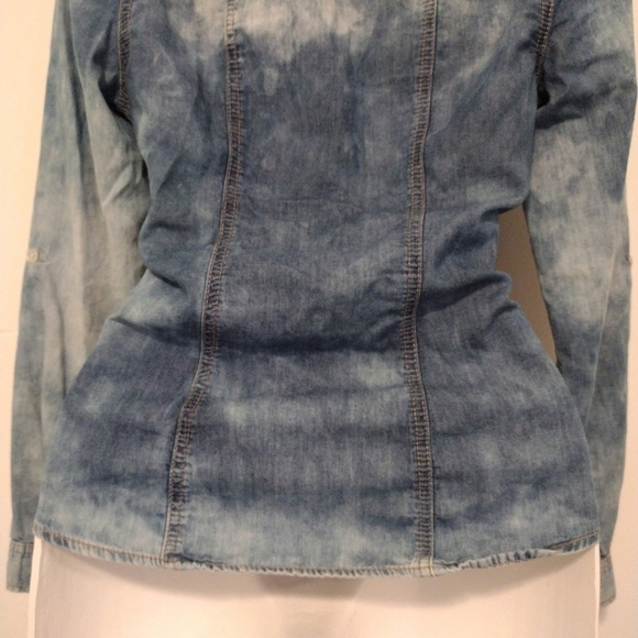 YMI - Chambray Button Down Shirt - Picture 10 of 15